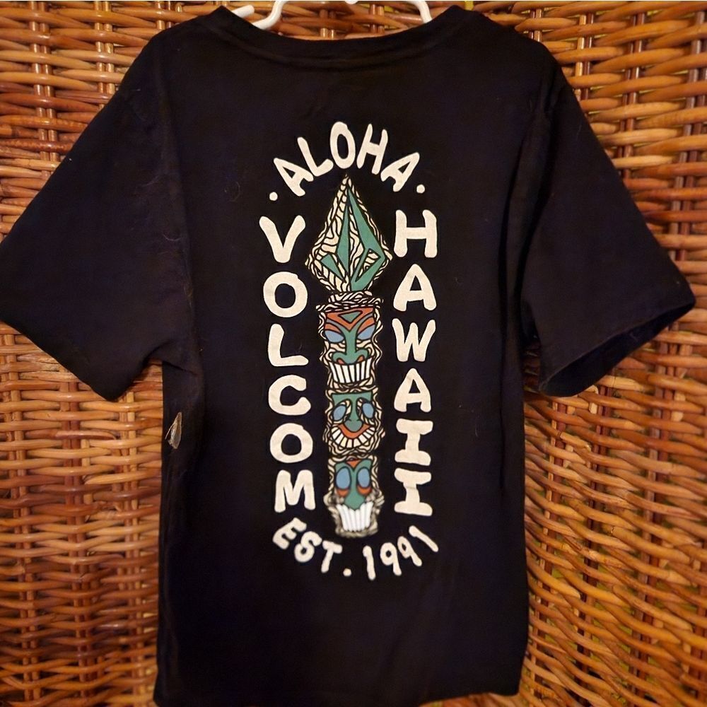 Volcom Hawaii Aloha Tiki shirt YS